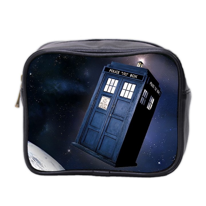 Tardis Doctor Who Planet Mini Toiletries Bag (Two Sides)