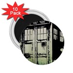 Doctor Who Tardis 2.25  Magnets (10 pack)  Front