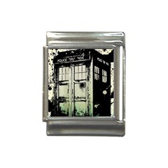 Doctor Who Tardis Italian Charm (13mm) by Cendanart