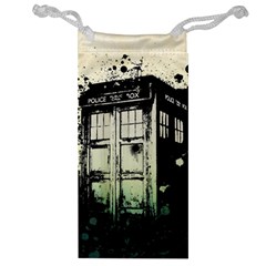 Doctor Who Tardis Jewelry Bag by Cendanart