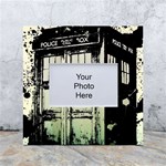 Doctor Who Tardis White Box Photo Frame 4  x 6  Front