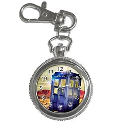 Tardis Wilderness Doctor Who Key Chain Watches by Cendanart