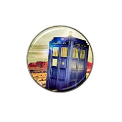 Tardis Wilderness Doctor Who Hat Clip Ball Marker (4 Pack) by Cendanart