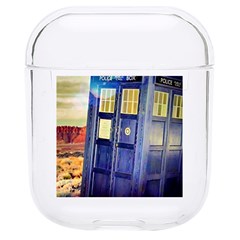 Tardis Wilderness Doctor Who Hard Pc Airpods 1/2 Case by Cendanart