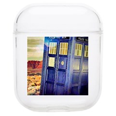 Tardis Wilderness Doctor Who Soft Tpu Airpods 1/2 Case by Cendanart