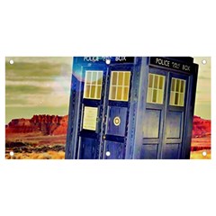 Tardis Wilderness Doctor Who Banner And Sign 4  X 2  by Cendanart