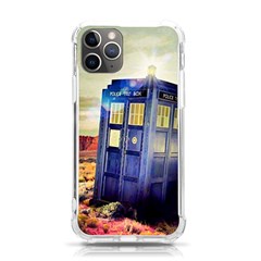 Tardis Wilderness Doctor Who Iphone 11 Pro 5 8 Inch Tpu Uv Print Case by Cendanart