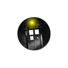 Doctor Who Space Tardis Golf Ball Marker (4 Pack) by Cendanart