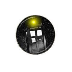 Doctor Who Space Tardis Hat Clip Ball Marker (4 Pack) by Cendanart