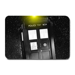 Doctor Who Space Tardis Plate Mats by Cendanart