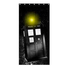 Doctor Who Space Tardis Shower Curtain 36  X 72  (stall)  by Cendanart