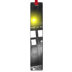 Doctor Who Space Tardis Large Book Marks by Cendanart