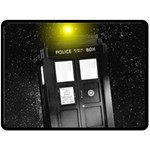 Doctor Who Space Tardis Two Sides Fleece Blanket (Large) 80 x60  Blanket Front