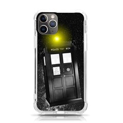 Doctor Who Space Tardis Iphone 11 Pro 5 8 Inch Tpu Uv Print Case by Cendanart