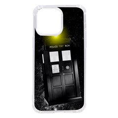 Doctor Who Space Tardis Iphone 14 Pro Max Tpu Uv Print Case by Cendanart