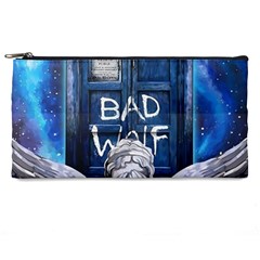 Doctor Who Adventure Bad Wolf Tardis Pencil Case by Cendanart