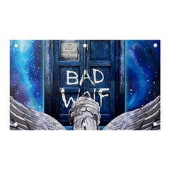 Doctor Who Adventure Bad Wolf Tardis Banner And Sign 5  X 3 