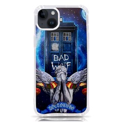 Doctor Who Adventure Bad Wolf Tardis Iphone 14 Plus Tpu Uv Print Case by Cendanart