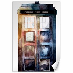 Tardis Doctor Who Canvas 20  X 30  by Cendanart