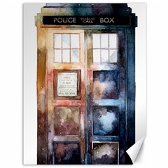 Tardis Doctor Who Canvas 36  X 48  by Cendanart