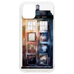 Tardis Doctor Who Iphone 12/12 Pro Tpu Uv Print Case by Cendanart