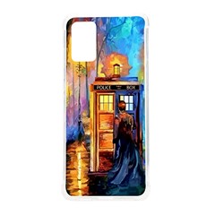 Tardis Doctor Who Paint Painting Samsung Galaxy S20plus 6 7 Inch Tpu Uv Case by Cendanart