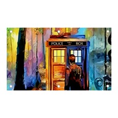 Tardis Doctor Who Paint Painting Banner And Sign 5  X 3 