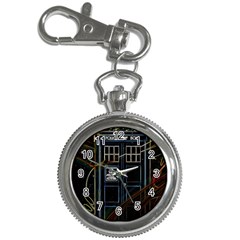 Tardis Doctor Who Magic Travel Macine Fantasy Key Chain Watches by Cendanart