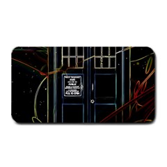 Tardis Doctor Who Magic Travel Macine Fantasy Medium Bar Mat by Cendanart