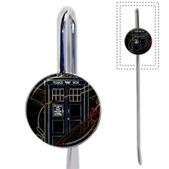 Tardis Doctor Who Magic Travel Macine Fantasy Book Mark by Cendanart