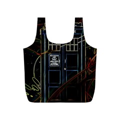 Tardis Doctor Who Magic Travel Macine Fantasy Full Print Recycle Bag (s) by Cendanart