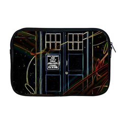 Tardis Doctor Who Magic Travel Macine Fantasy Apple Macbook Pro 17  Zipper Case by Cendanart