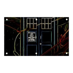 Tardis Doctor Who Magic Travel Macine Fantasy Banner And Sign 5  X 3 