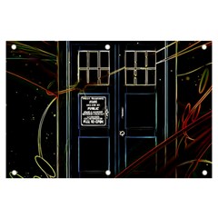 Tardis Doctor Who Magic Travel Macine Fantasy Banner And Sign 6  X 4  by Cendanart