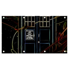 Tardis Doctor Who Magic Travel Macine Fantasy Banner And Sign 7  X 4  by Cendanart