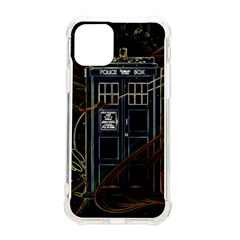 Tardis Doctor Who Magic Travel Macine Fantasy Iphone 11 Pro 5 8 Inch Tpu Uv Print Case by Cendanart