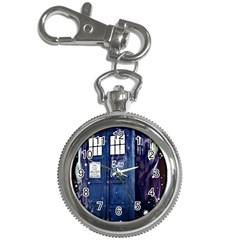 Bad Wolf Tardis Doctor Who Key Chain Watches by Cendanart