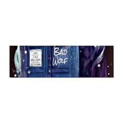 Bad Wolf Tardis Doctor Who Sticker (bumper) by Cendanart