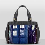 Bad Wolf Tardis Doctor Who Oversize Office Handbag Front