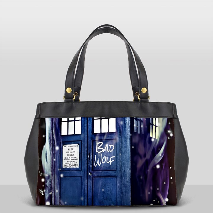 Bad Wolf Tardis Doctor Who Oversize Office Handbag