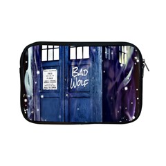 Bad Wolf Tardis Doctor Who Apple Ipad Mini Zipper Cases by Cendanart