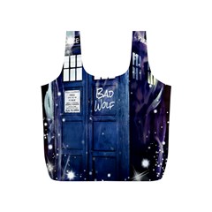 Bad Wolf Tardis Doctor Who Full Print Recycle Bag (s) by Cendanart