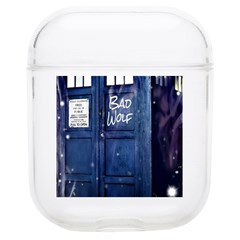 Bad Wolf Tardis Doctor Who Soft Tpu Airpods 1/2 Case by Cendanart