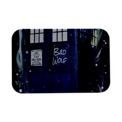 Bad Wolf Tardis Doctor Who Open Lid Metal Box (silver)   by Cendanart