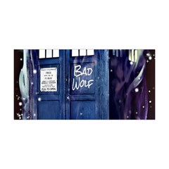 Bad Wolf Tardis Doctor Who Yoga Headband by Cendanart