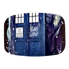 Bad Wolf Tardis Doctor Who Mini Square Pill Box by Cendanart