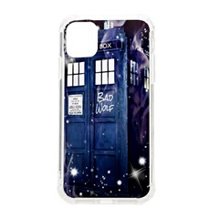 Bad Wolf Tardis Doctor Who Iphone 11 Tpu Uv Print Case by Cendanart