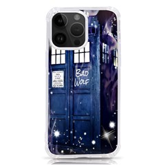 Bad Wolf Tardis Doctor Who Iphone 14 Pro Max Tpu Uv Print Case by Cendanart