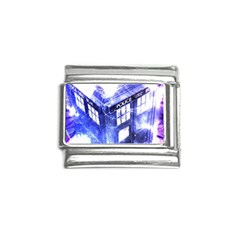 Tardis Doctor Who Blue Travel Machine Italian Charm (9mm) by Cendanart