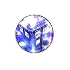 Tardis Doctor Who Blue Travel Machine Hat Clip Ball Marker (10 Pack) by Cendanart